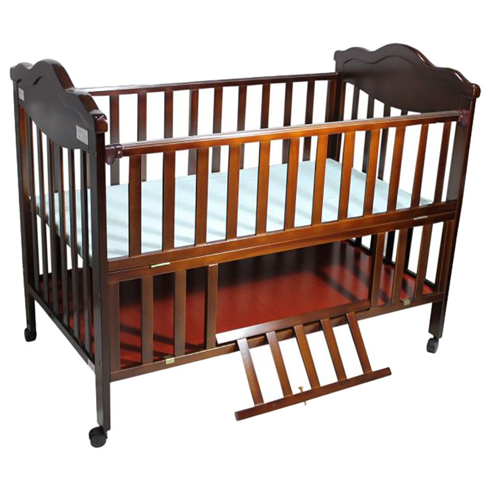 Baby Love - Wooden Bed W/ Mosquito Net - Blue