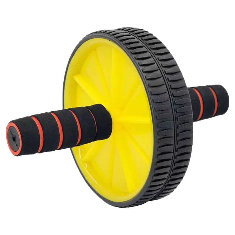 Body Builder - Sport Abs Rolling Wheel Double - Yellow