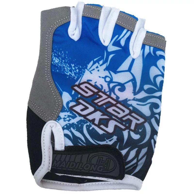 Body Builder - Weightlifting & Gym Gloves - Blue