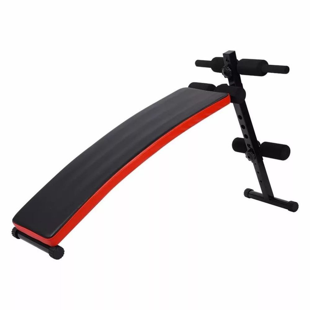 Body Builder Set Up Bench Curved - Black