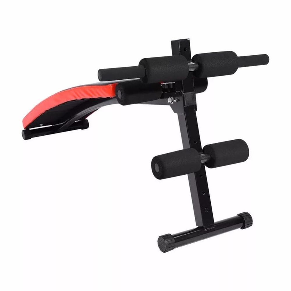 Body Builder Set Up Bench Curved - Black