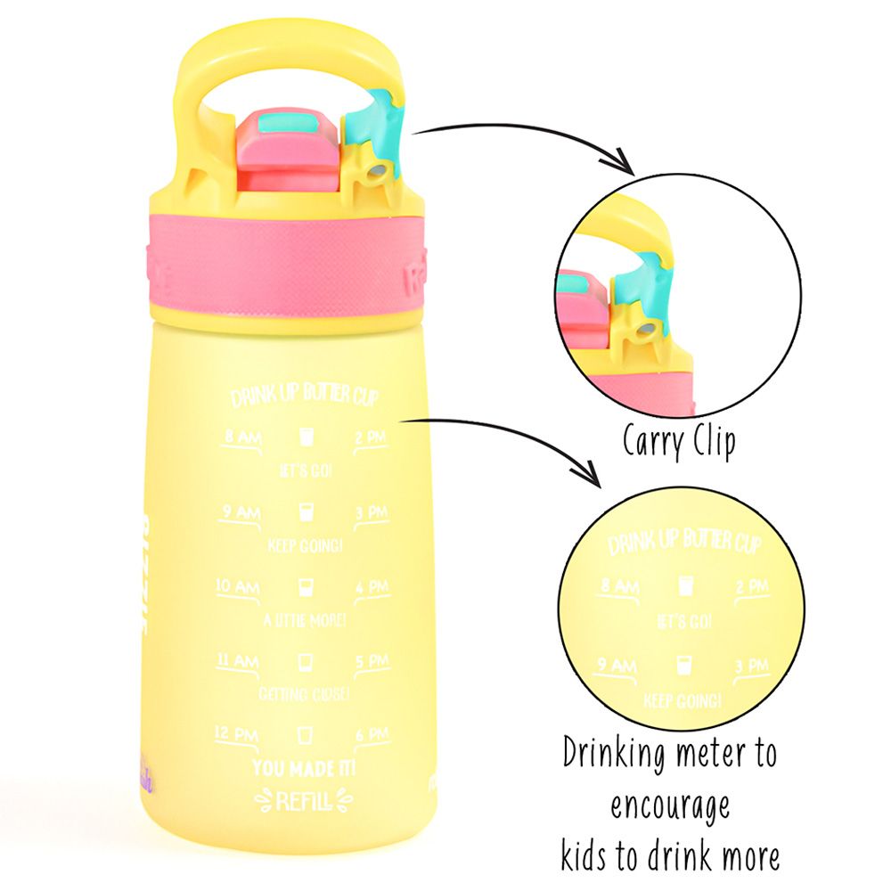 Rabitat - Snap Lock Sipper Bottle 410ml - Sizzle