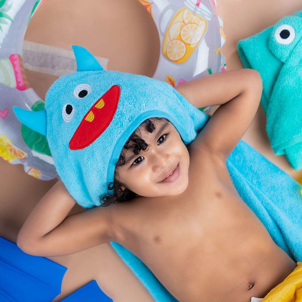 Rabitat - Amazonia Kids Hooded Towel - Monster