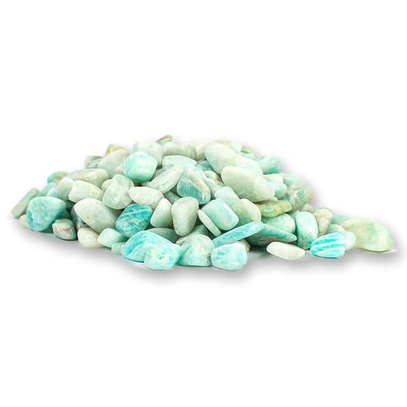 Graffiti Resin Quartz Crystal Crushed Stone 7-9mm-Light Blue