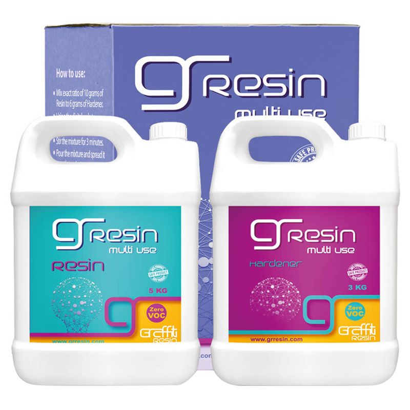 Graffiti Resin - Graffiti Resin Multiuse 8Kg