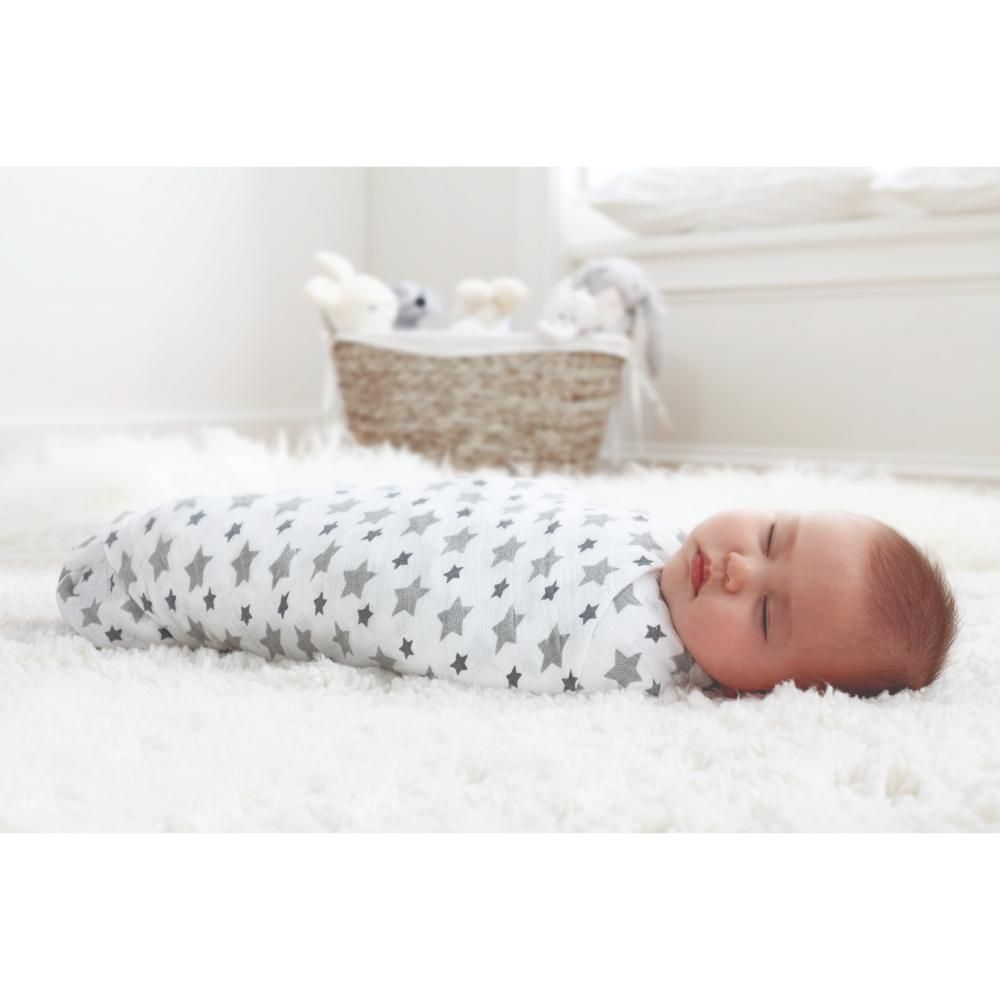 Aden + Anais - Classic Swaddle - Twinkle - 4pcs Set - Package May Vary