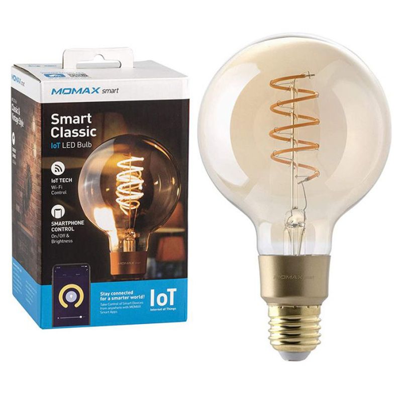 Momax - Smart Classic IOT LED Bulb WIFI 230V Globe