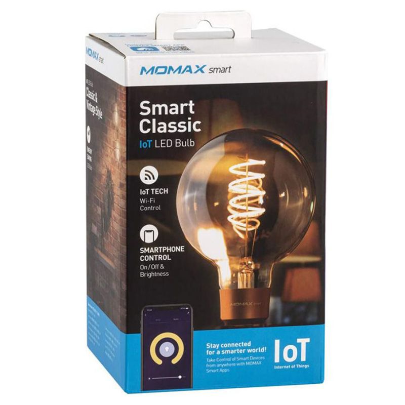 Momax - Smart Classic IOT LED Bulb WIFI 230V Globe