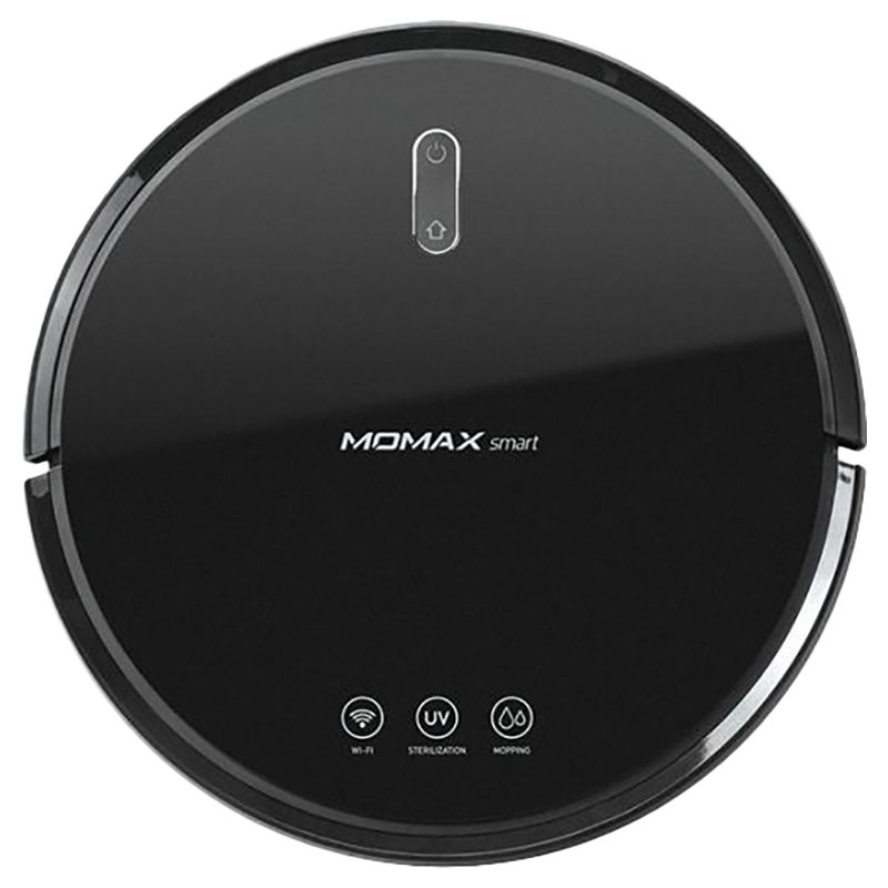 Momax - Trio-Cleanse IOT UV-C Vacuum Robot - Black