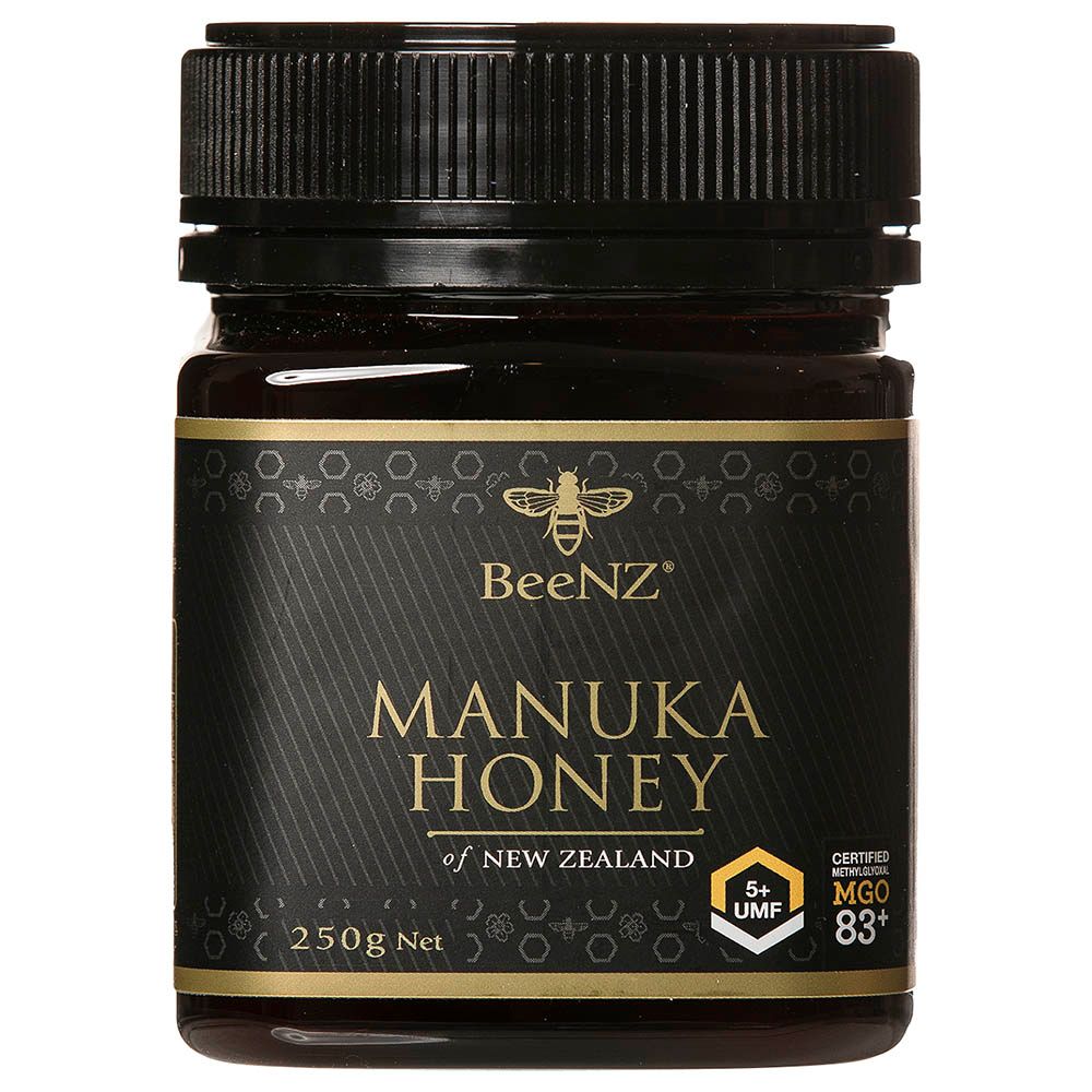 BeeNZ - Manuka Honey UMF +5 , MGO 83+, - 250g