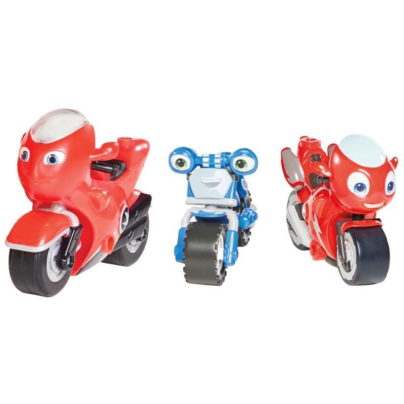 Ricky Zoom - Bike Buddies Adventure Pack - Red + Blue