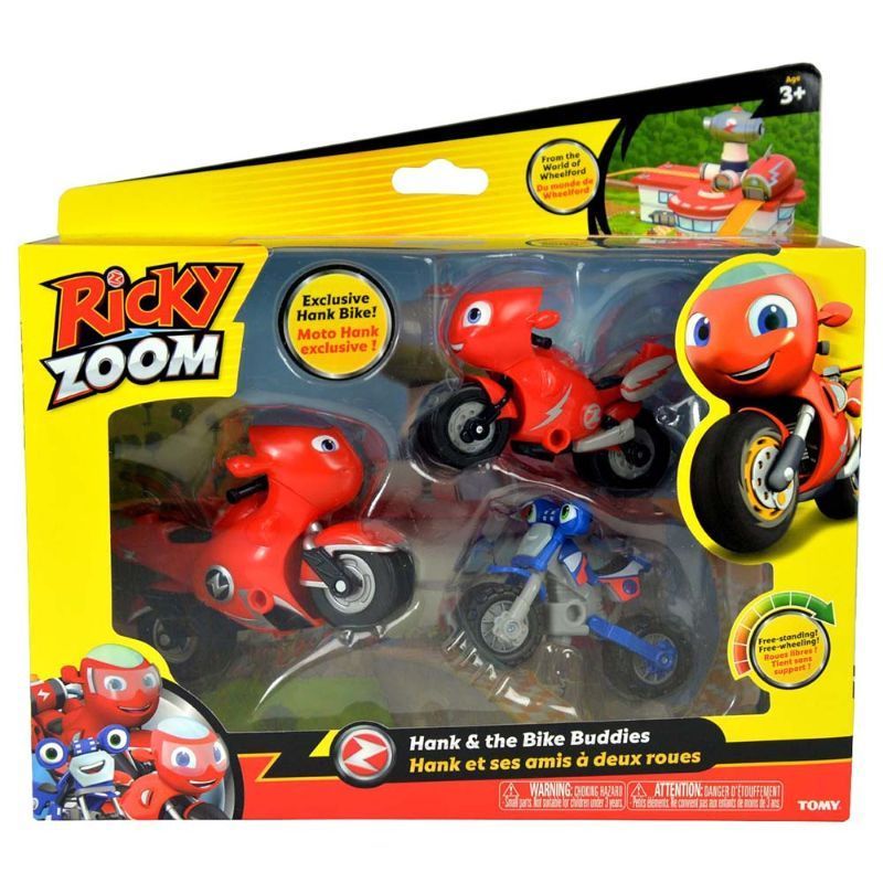 Ricky Zoom - Bike Buddies Adventure Pack - Red + Blue