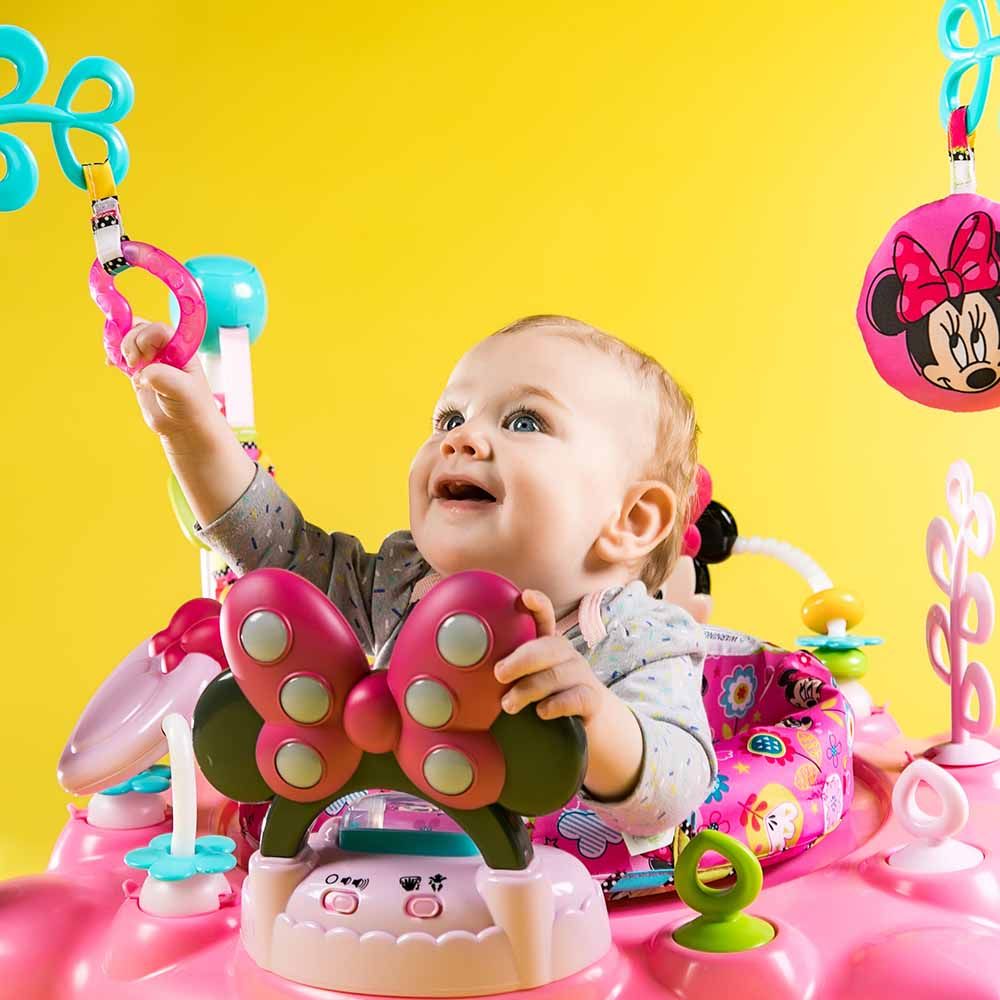 Bright Starts - Minnie Mouse Peekaboo Activity Jumper