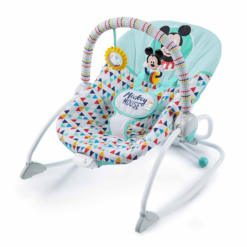 Bright Starts - Mickey Mouse Happy Triangles Rocker