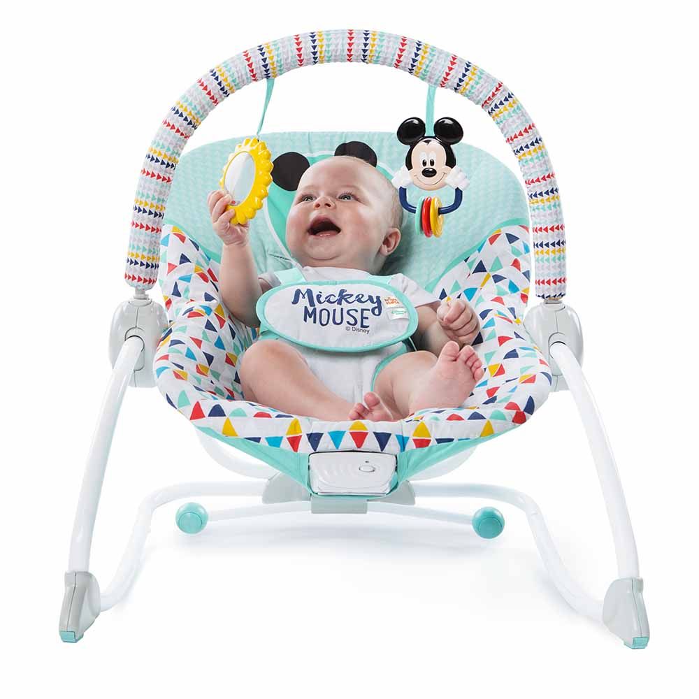 Bright Starts - Mickey Mouse Happy Triangles Rocker