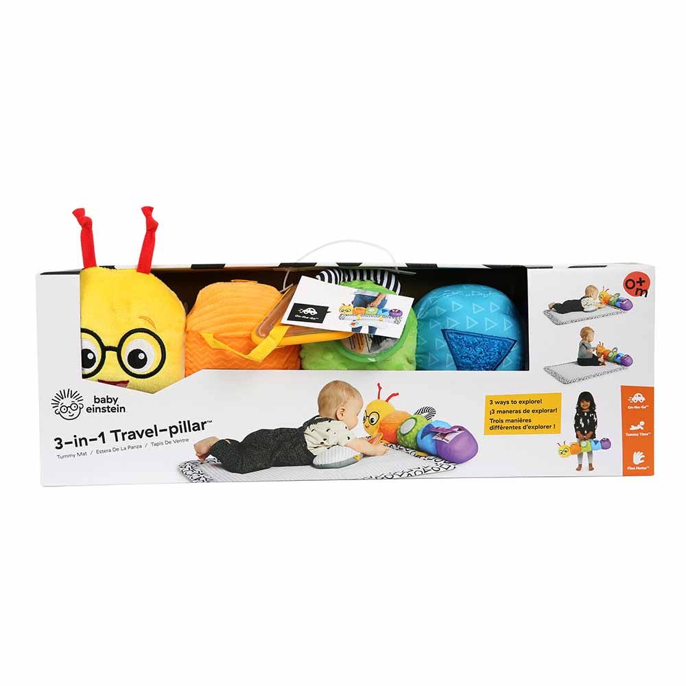 Baby Einstein - 3-in-1 Travel-Pillar Tummy Mat