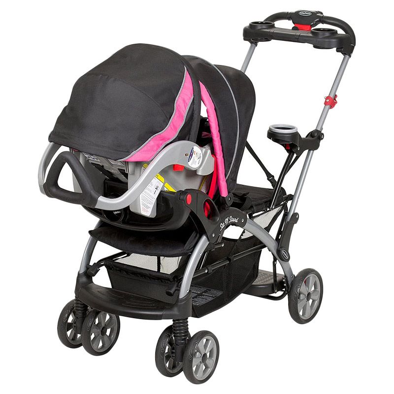 Babytrend - Sit N' Stand Ultra Stroller - Bubble Gum