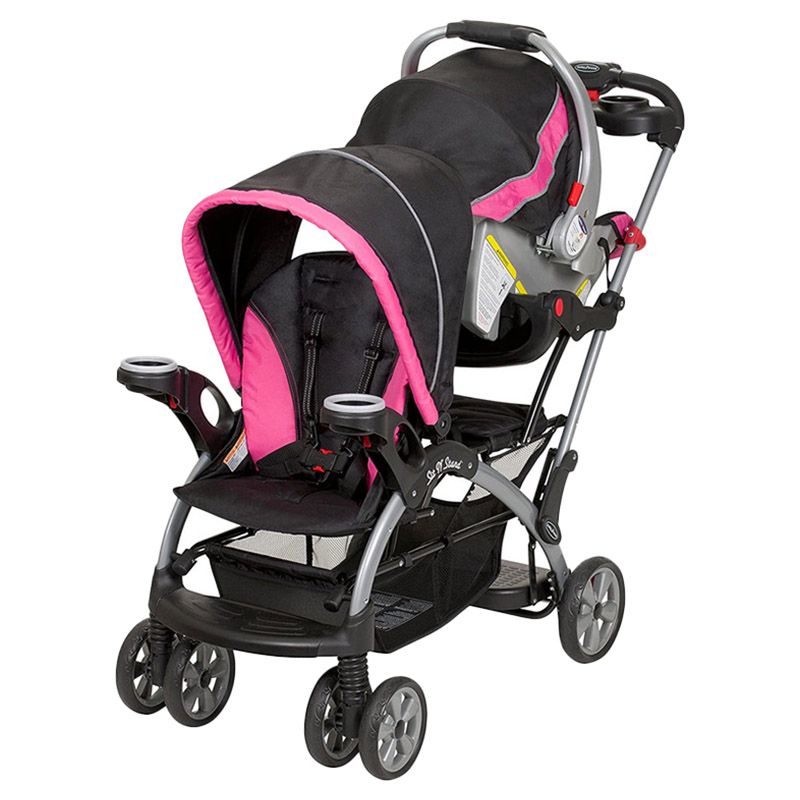 Babytrend - Sit N' Stand Ultra Stroller - Bubble Gum