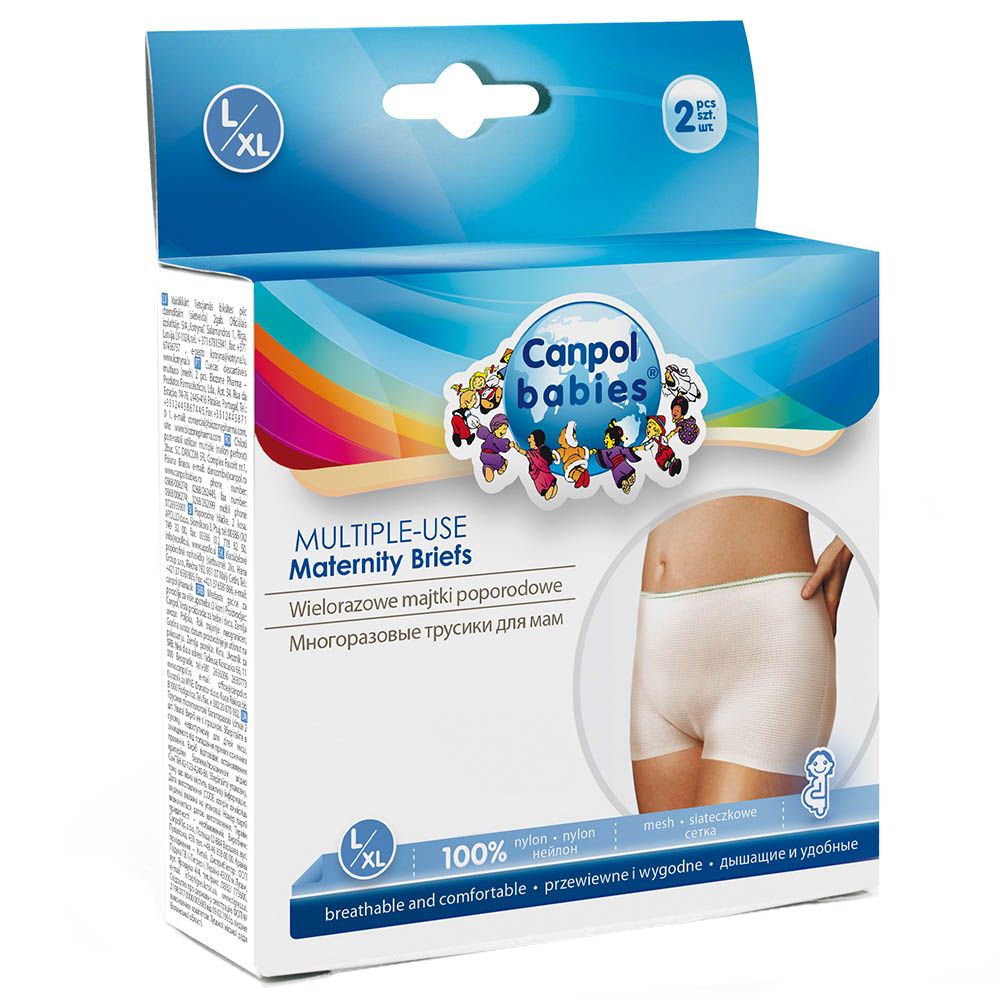 Canpol - Multiple-Use Maternity Mesh Briefs 2pcs