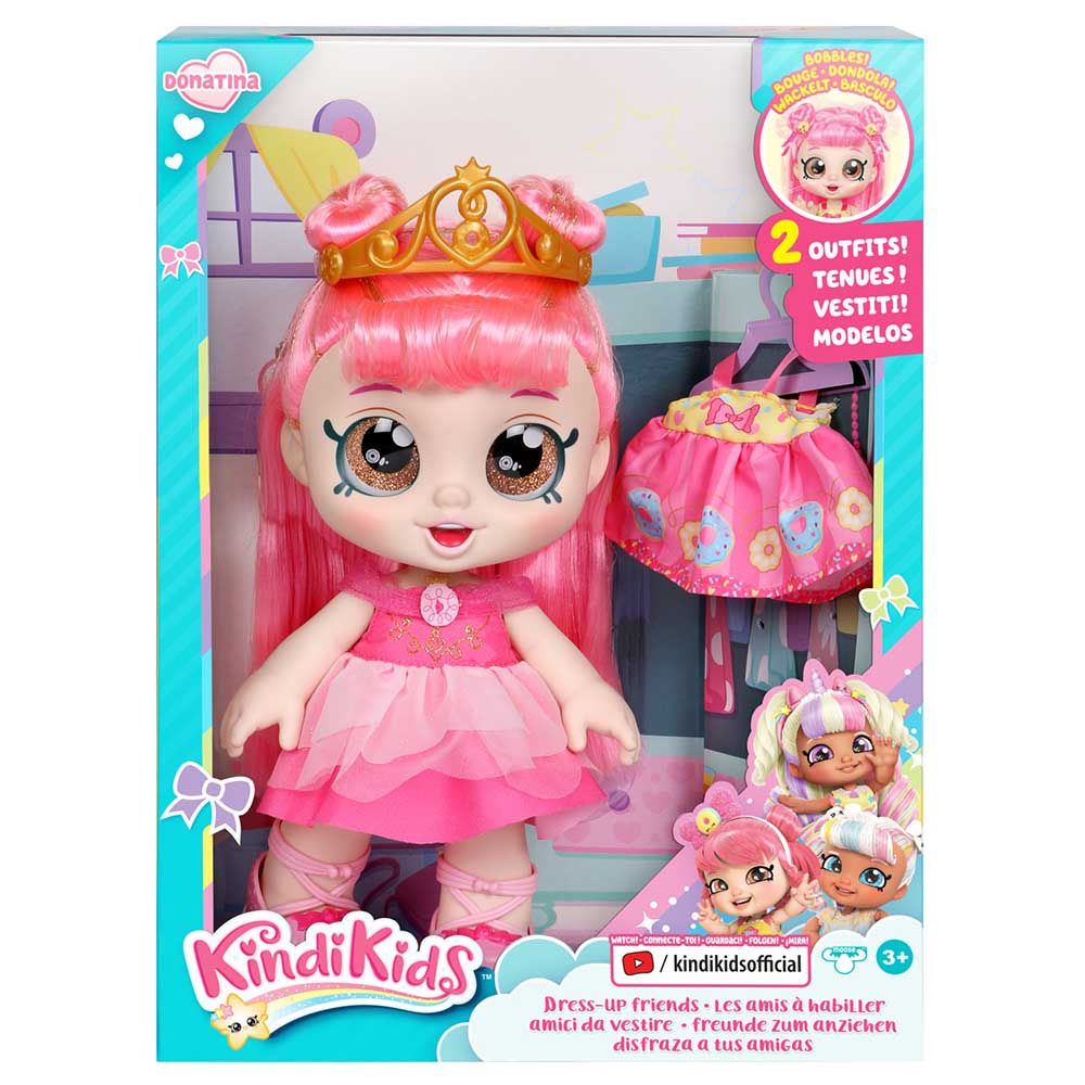 Kindi Kids - S3 Dress Up Doll Donatina Playset