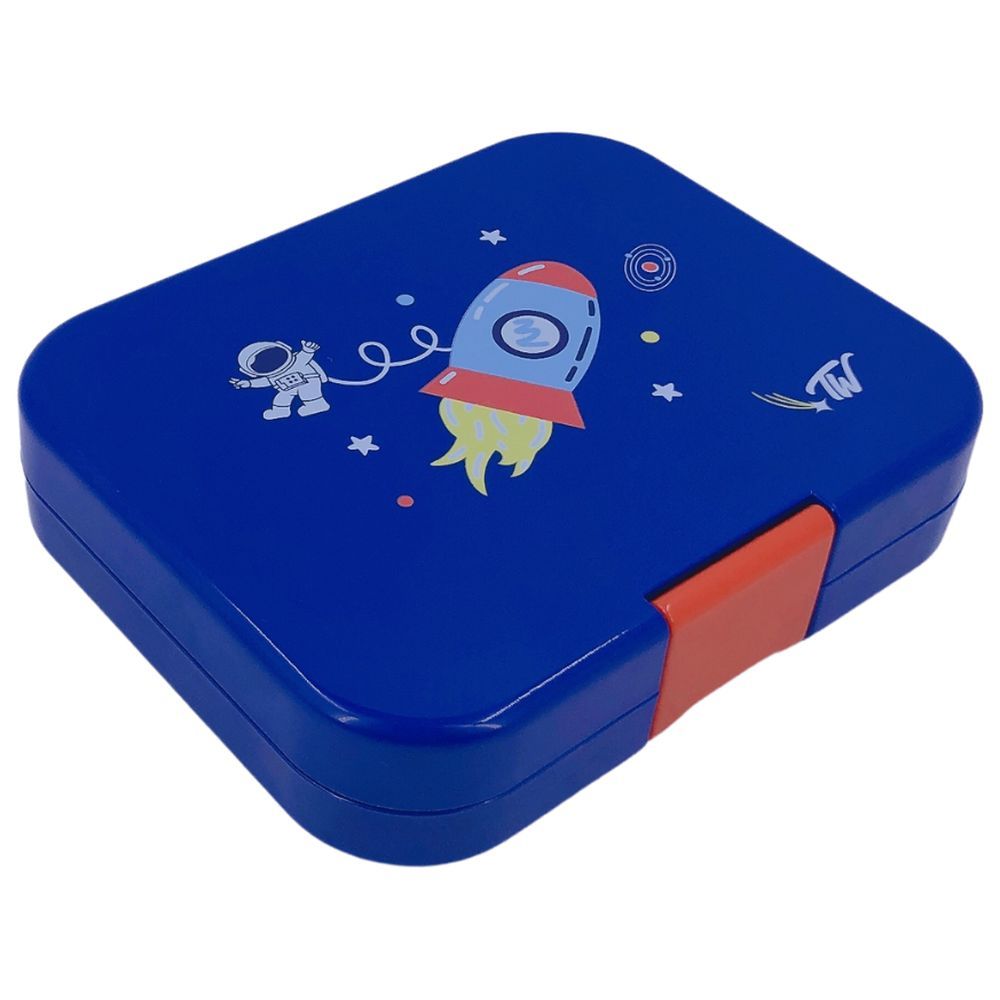 TW Bento Box - 4 Compartments Space Bento Boz - Blue