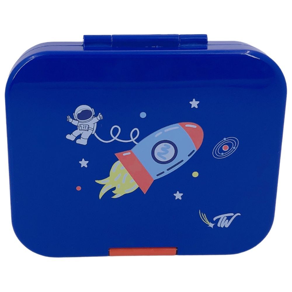 TW Bento Box - 4 Compartments Space Bento Boz - Blue