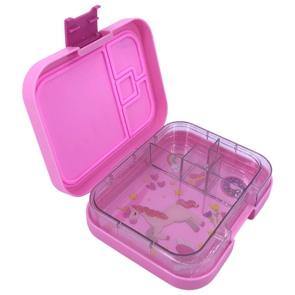 TW Bento Box - 4 Compartments Bento Box - Pink