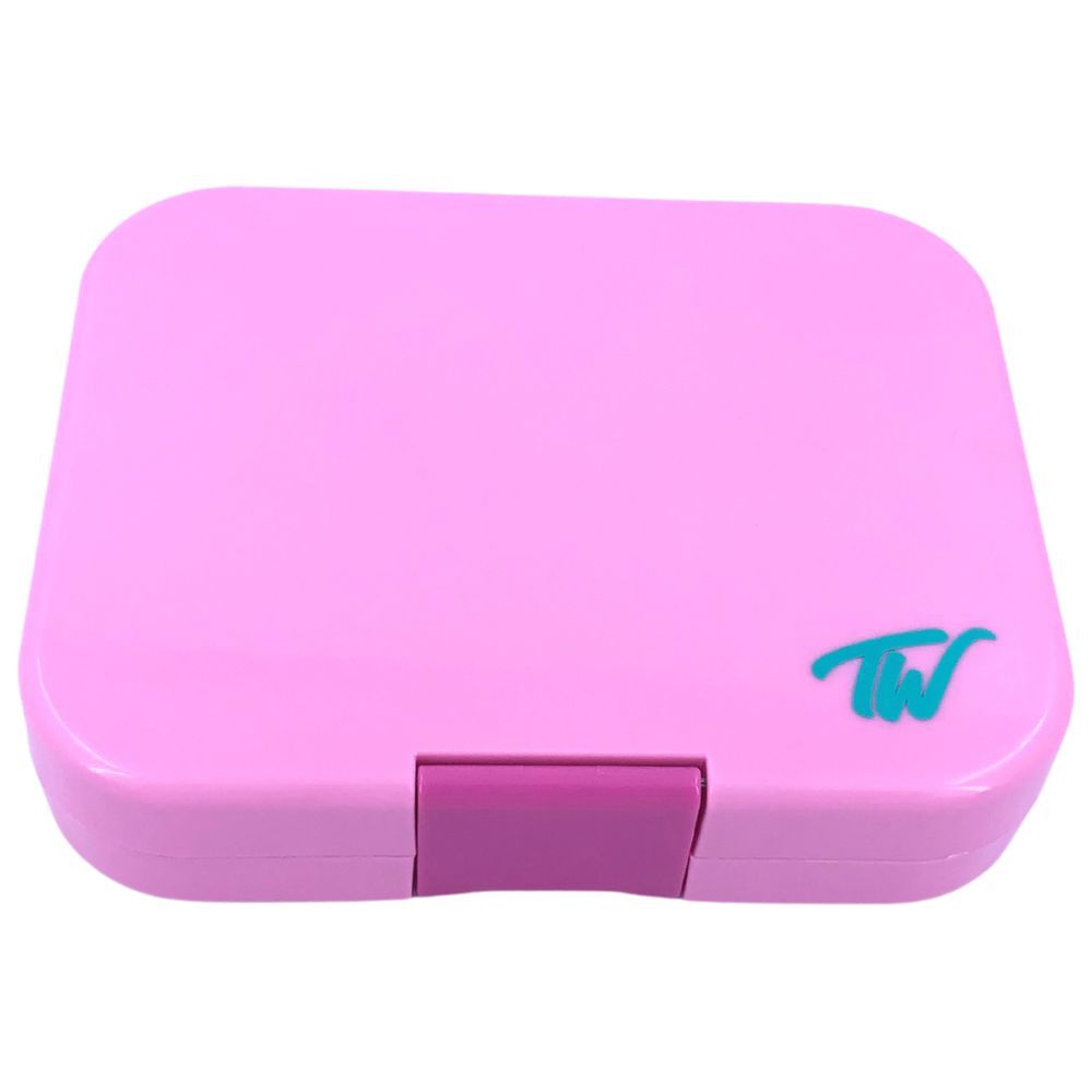 TW Bento Box - 4 Compartments Bento Box - Pink