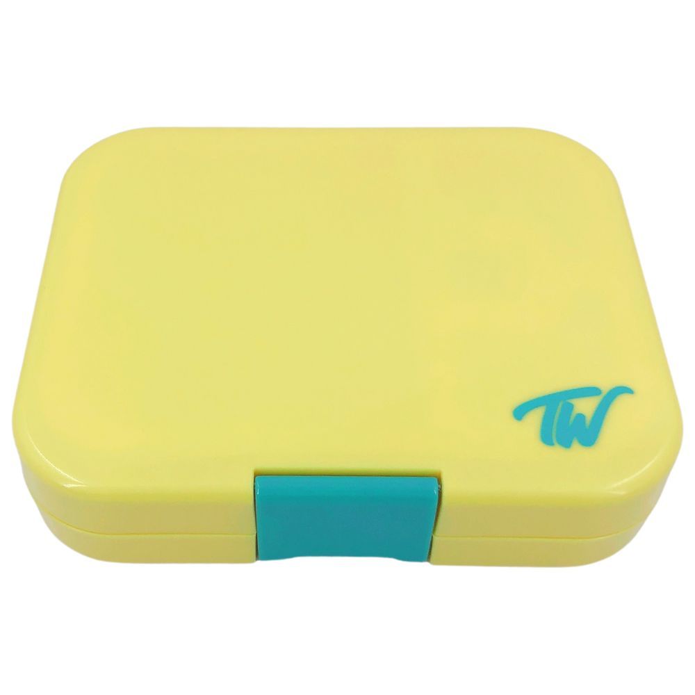 TW Bento Box - 4 Compartments Bento Box - Yellow