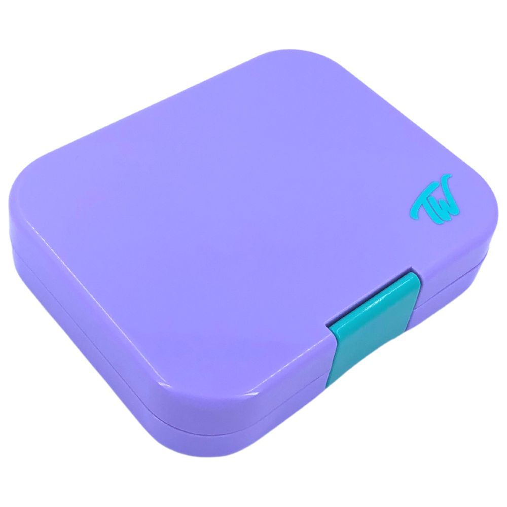 TW Bento Box - 4 Compartments Bento Box - Purple