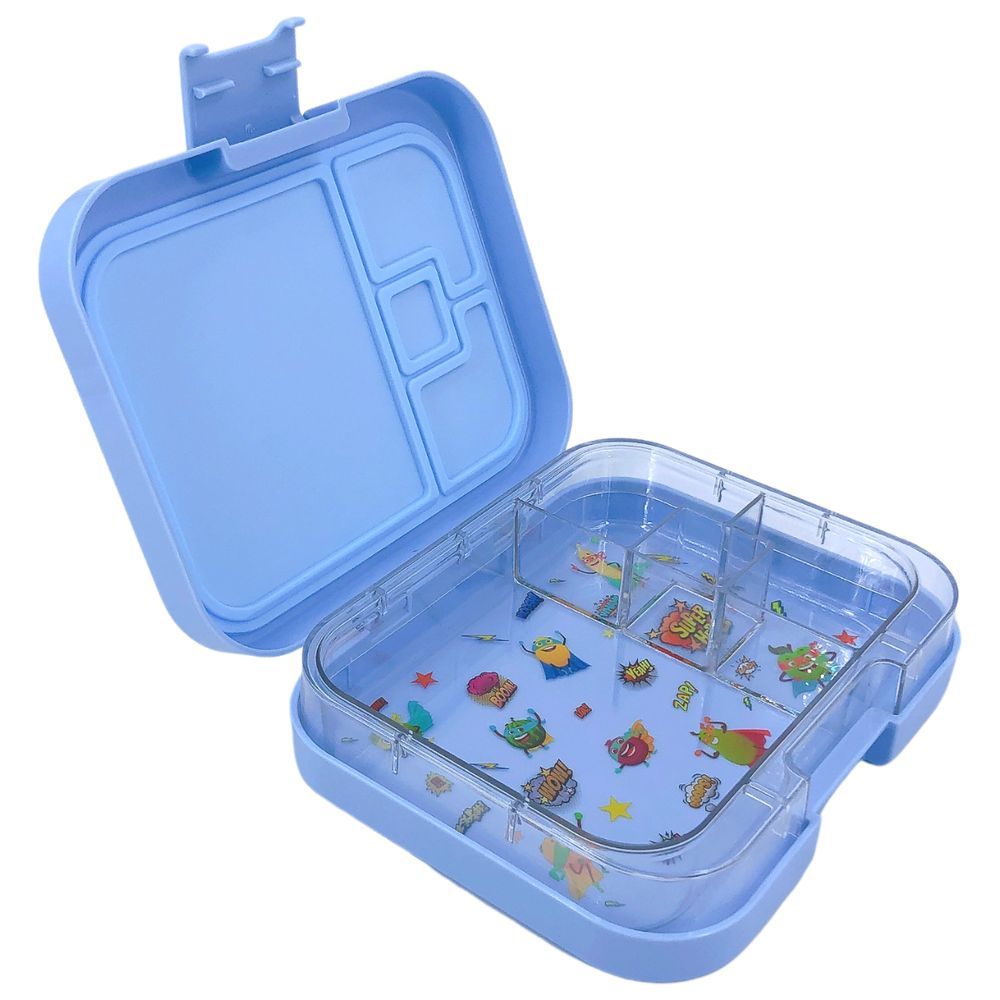 TW Bento Box - 4 Compartments Bento Box - Baby Blue