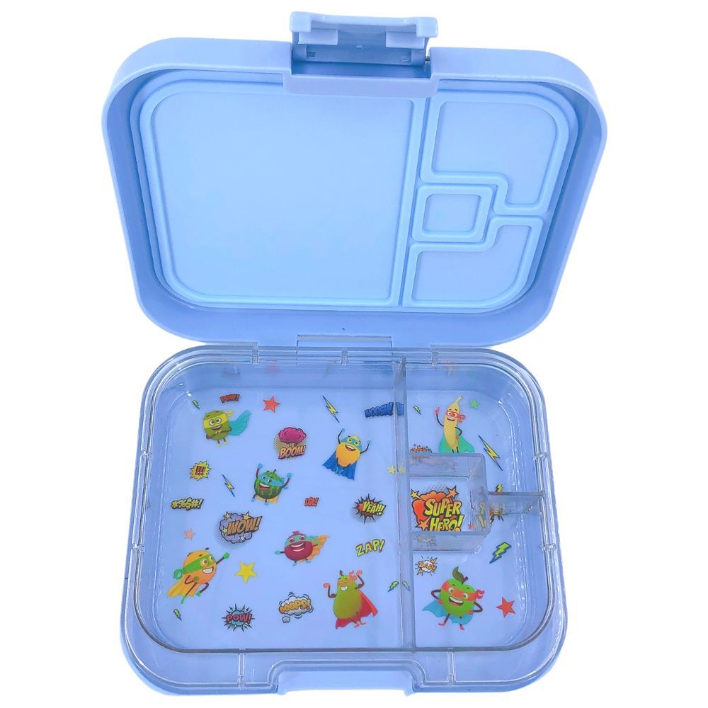 TW Bento Box - 4 Compartments Bento Box - Baby Blue