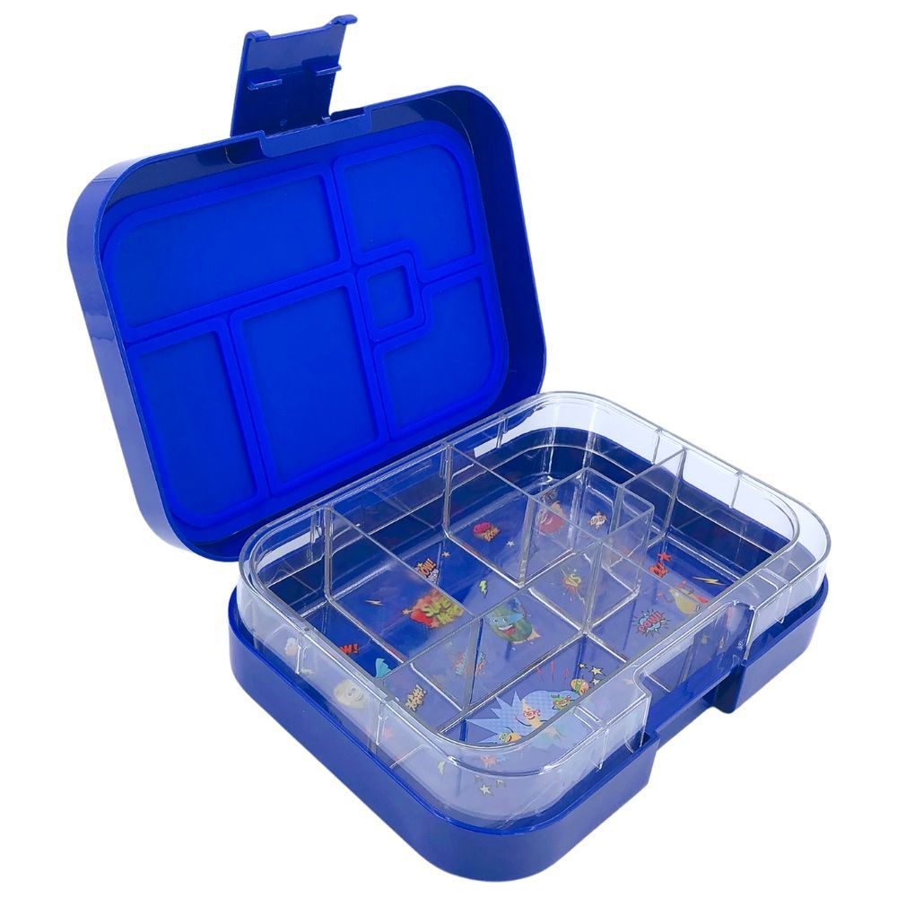 TW Bento Box - 6 Compartments Bento Box - Blue