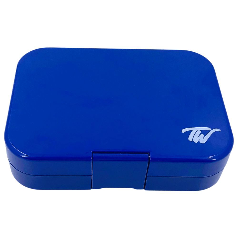 TW Bento Box - 6 Compartments Bento Box - Blue