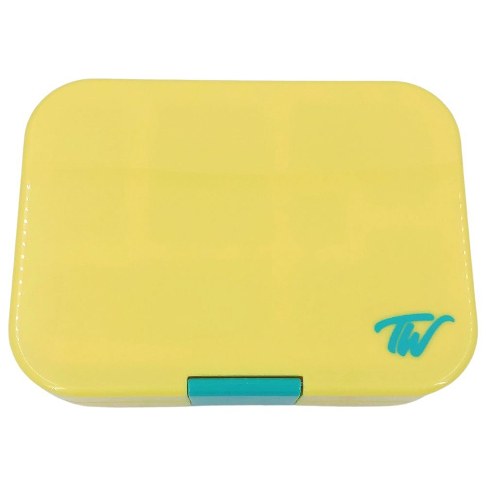 TW Bento Box - 6 Compartments Bento Box - Yellow