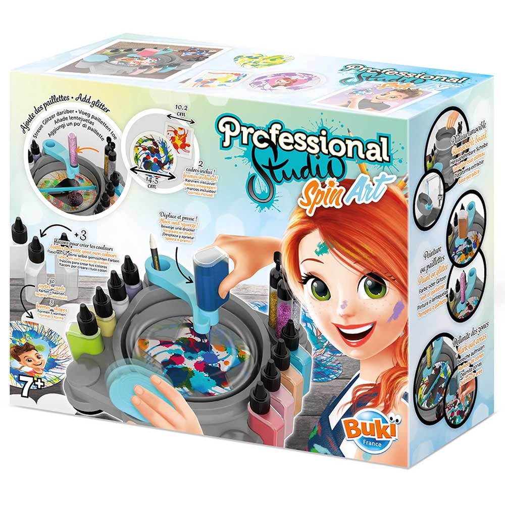 Buki France - Professional Studio Spin Art Kit