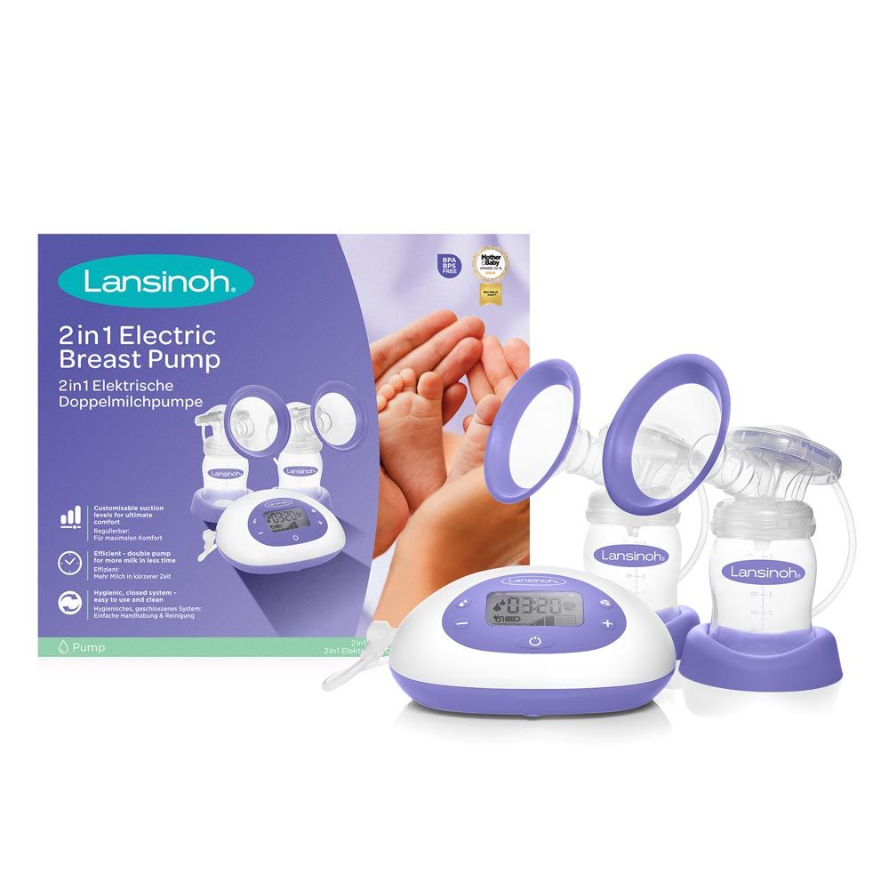 Lansinoh - 2in1 Electric Breast Pump