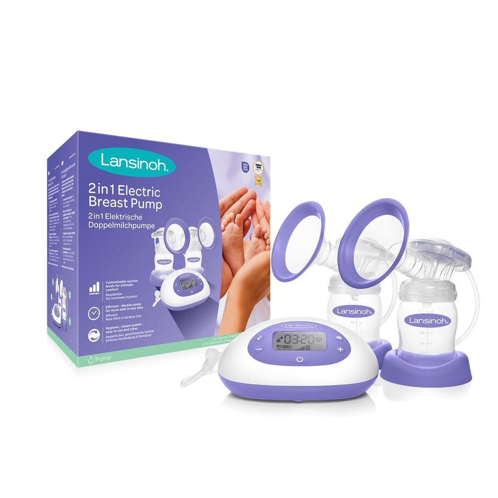 Lansinoh - 2in1 Electric Breast Pump