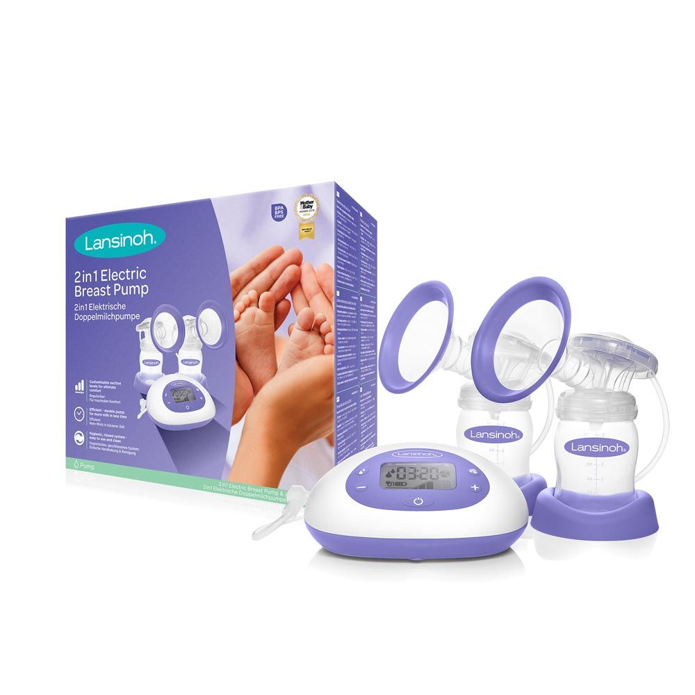 Lansinoh - 2in1 Electric Breast Pump