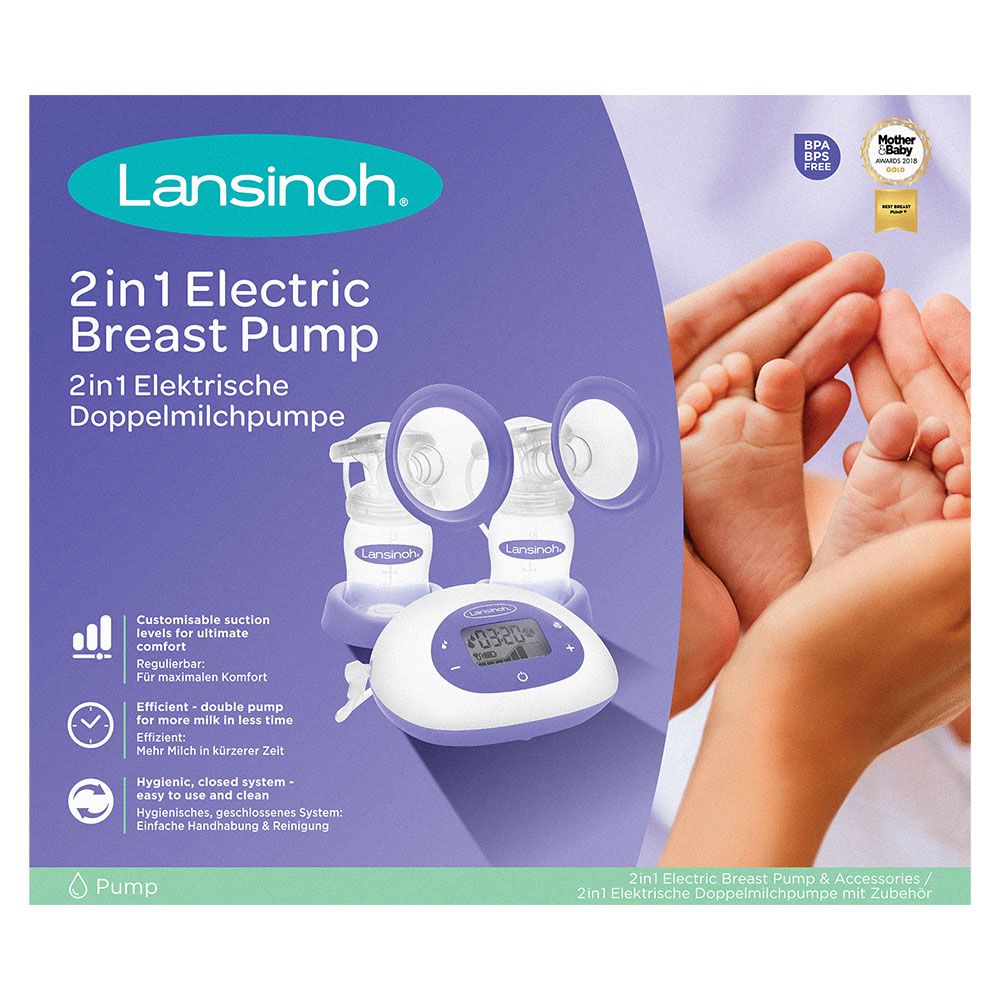 Lansinoh - 2in1 Electric Breast Pump