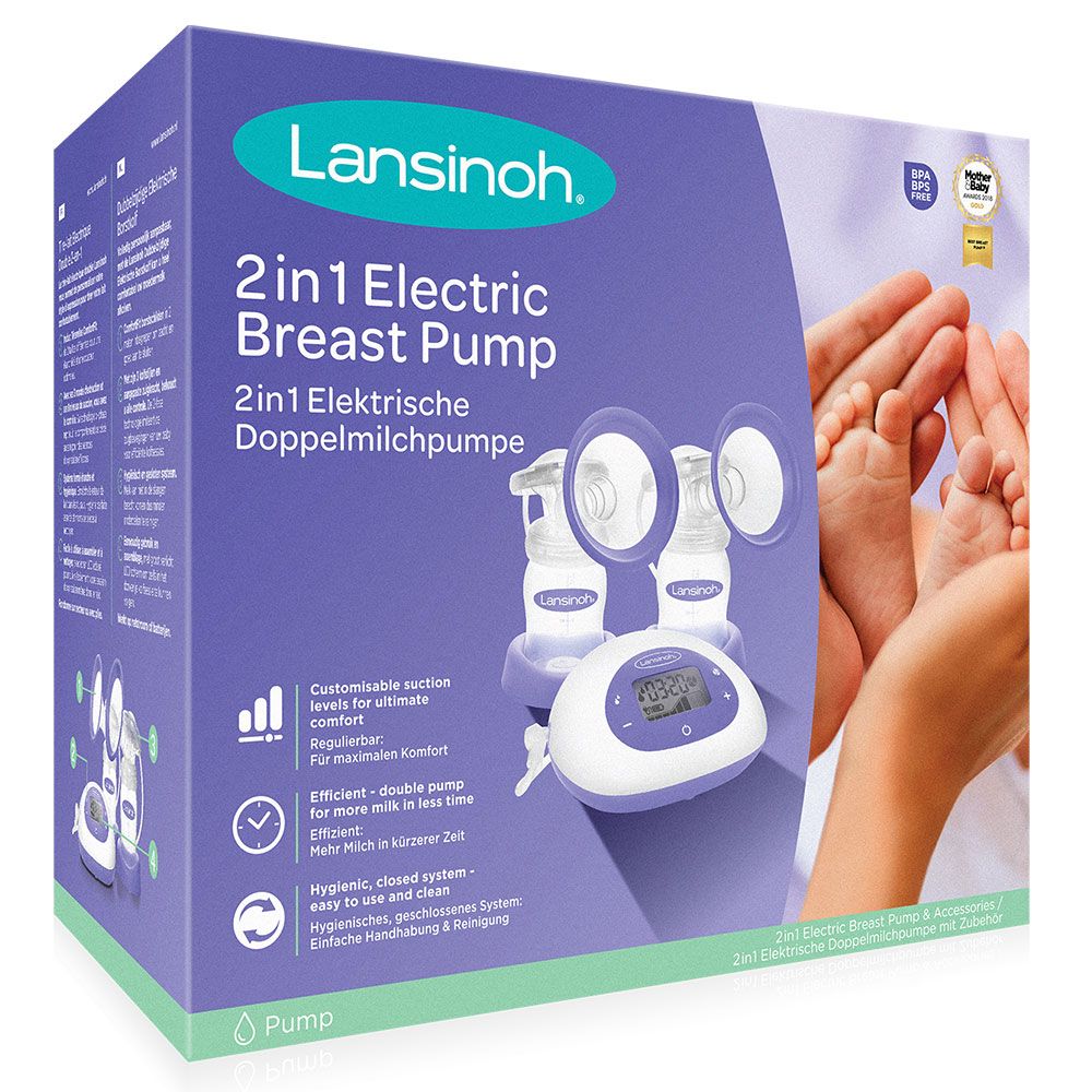 Lansinoh - 2in1 Electric Breast Pump