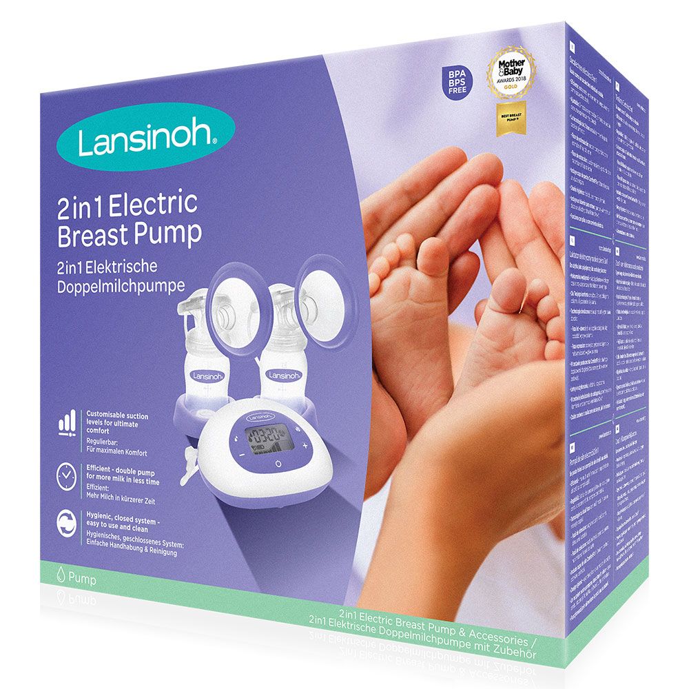 Lansinoh - 2in1 Electric Breast Pump