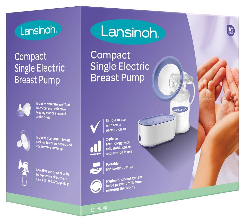 Lansinoh - Compact Single Electric Breast Pump