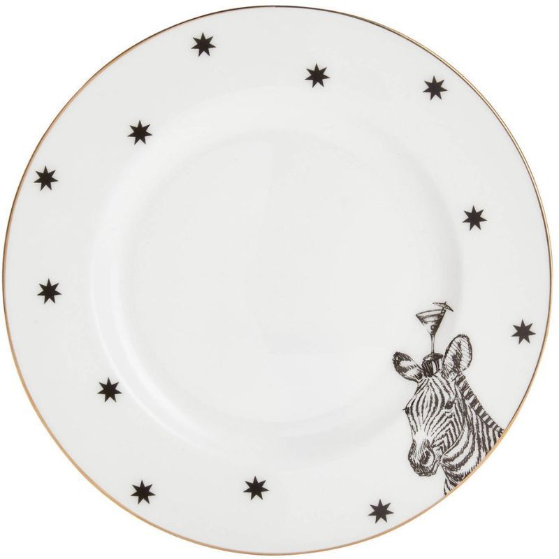 Yvonne Ellen - Side Plate Zebra 16cm