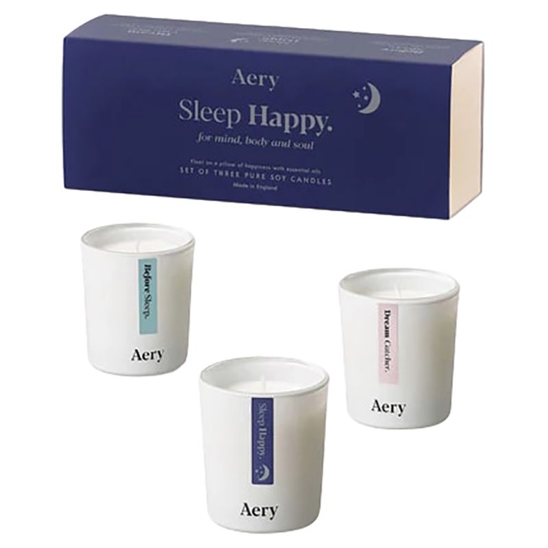 Aery - Sleep Happy Candle Gift Set - 3pcs