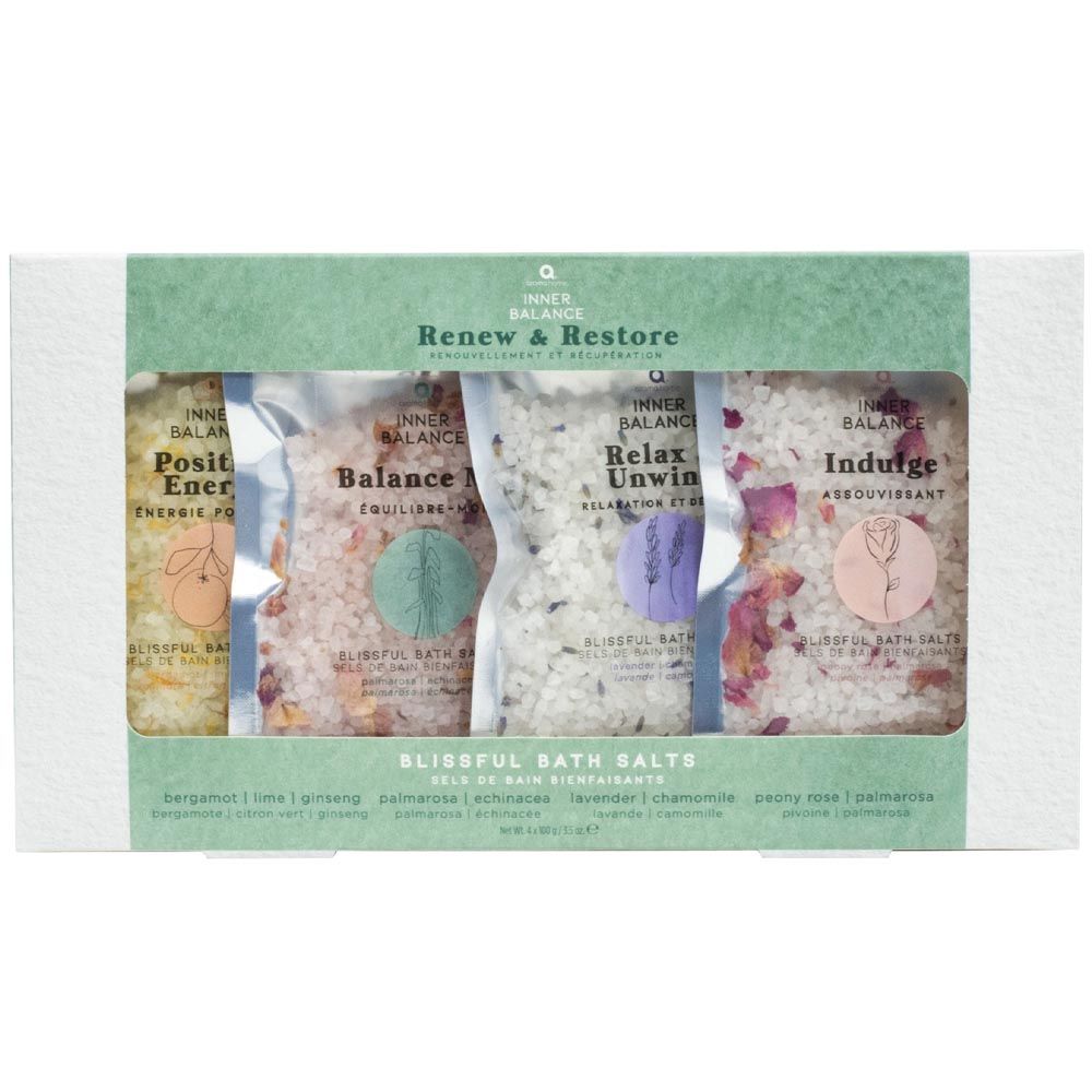 Aroma Home - Renew & Restore Bath Salts Set