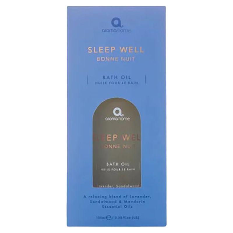 Aroma Home - Sleep Well Bath Oil - Lavender, Sandalwood & Mandarin