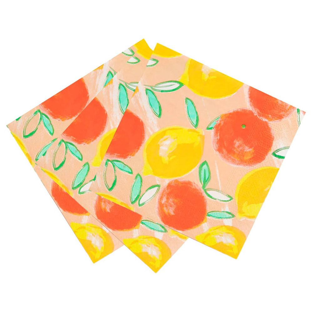 Talking Tables - Citrus Choice Eco Napkin - 33cm - 21pcs