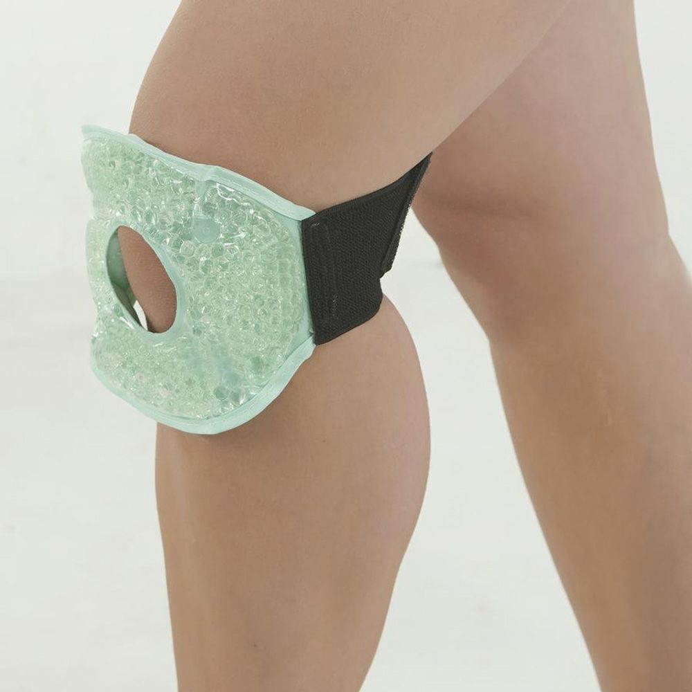 Aroma Home - Sea Foam Essentials Gel Cooling Knee Wrap - Green