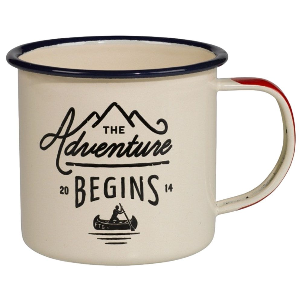 Gentlemen's Hardware - Enamel Mug Cream - Beige